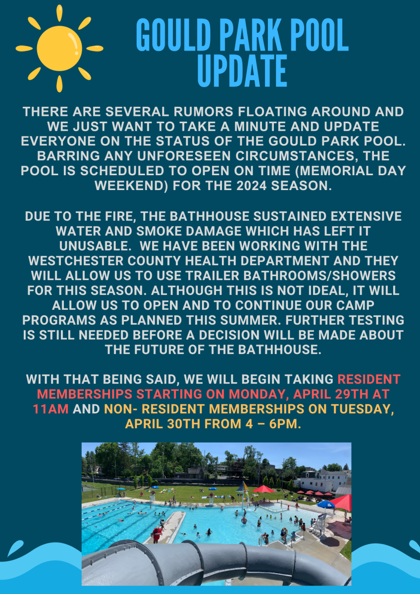 gould park pool update