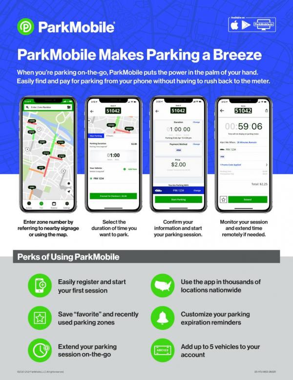 Park Mobile Graphic explainer