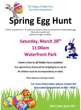 DF Recreation Event: Spring Egg Hunt